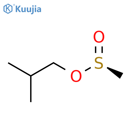 METHANESULFINIC ACID, 2-METHYLPROPYL ESTER, (R)- structure