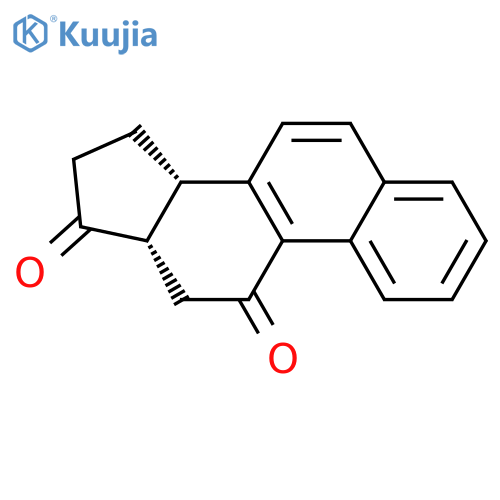 Gona-1,3,5,7,9-pentaene-11,17-dione,(14b)- (9CI) structure