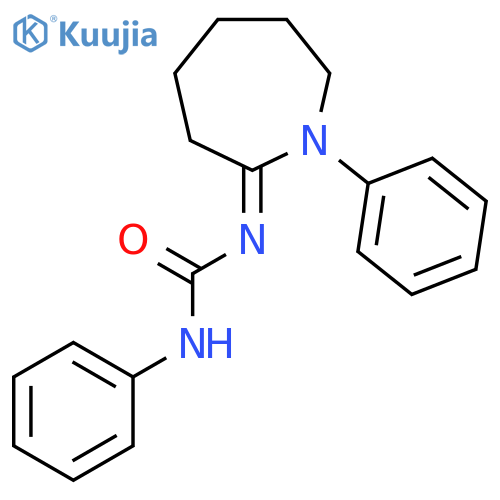 UREA, (HEXAHYDRO-1-PHENYL-2H-AZEPIN-2-YLIDENE)PHENYL- structure