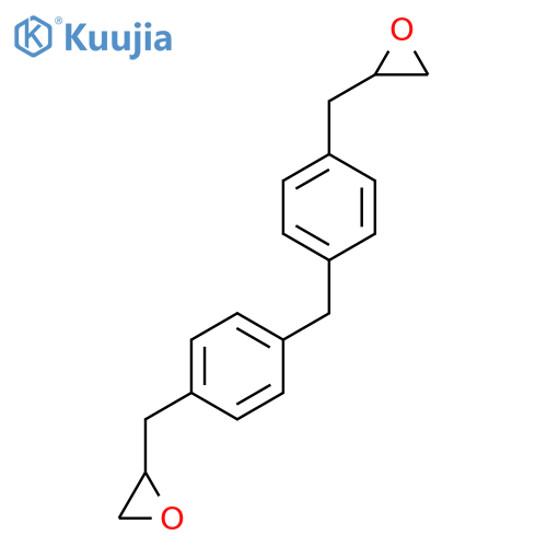Bis(4-(oxiran-2-ylmethyl)phenyl)methane structure