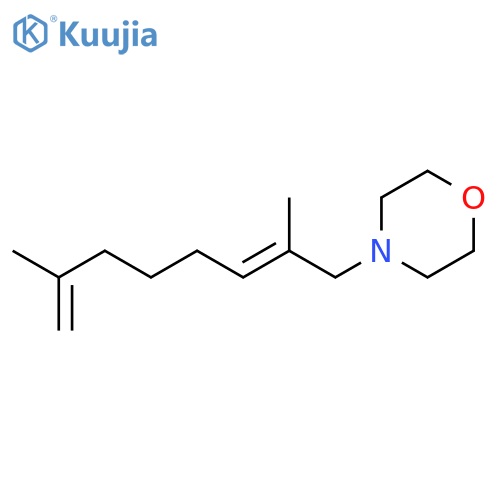 Morpholine, 4-(2,7-dimethyl-2,7-octadienyl)- structure
