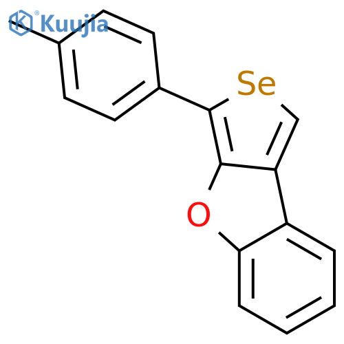 Selenolo[3,4-b]benzofuran, 3-(4-methylphenyl)- structure