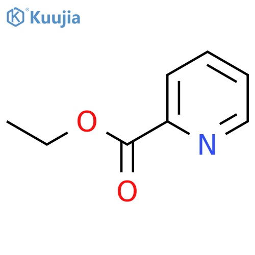 Pyridinecarboxylic acid, ethyl ester structure