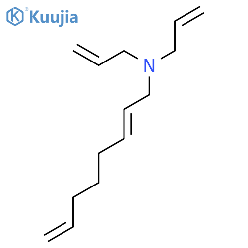 2,7-Octadien-1-amine, N,N-di-2-propenyl- structure