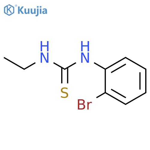 Thiourea, N-(2-bromophenyl)-N'-ethyl- structure