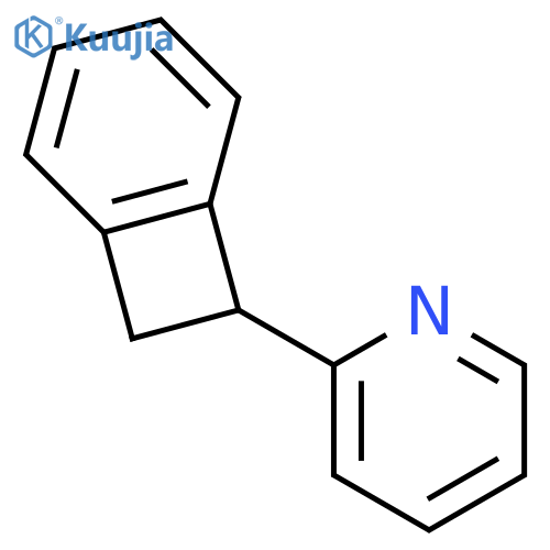 Pyridine, 2-bicyclo[4.2.0]octa-1,3,5-trien-7-yl- structure