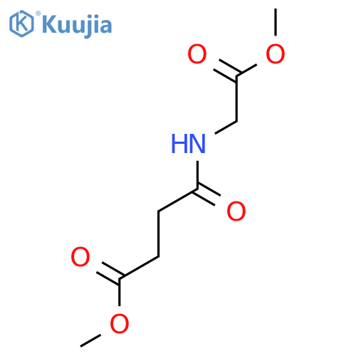 Butanoic acid, 4-[(2-methoxy-2-oxoethyl)amino]-4-oxo-, methyl ester structure