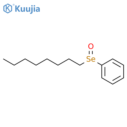 BENZENE, (OCTYLSELENINYL)- structure