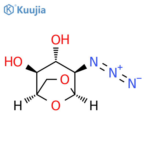 1,6-Anhydro-2-azido-2-deoxy-b-D-glucopyranose structure