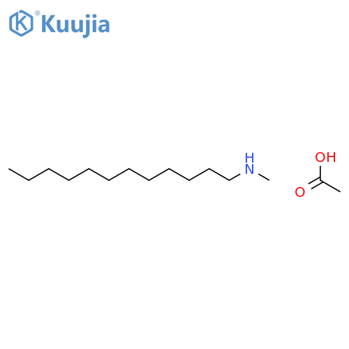 1-DODECANAMINE, N-METHYL-, ACETATE structure