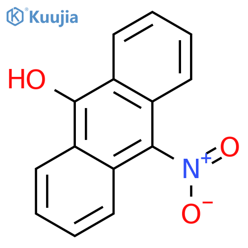 9-ANTHRACENOL, 10-NITRO- structure