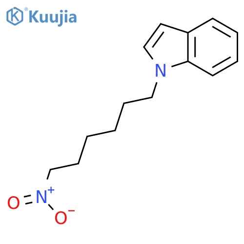 1H-Indole, 1-(6-nitrohexyl)- structure
