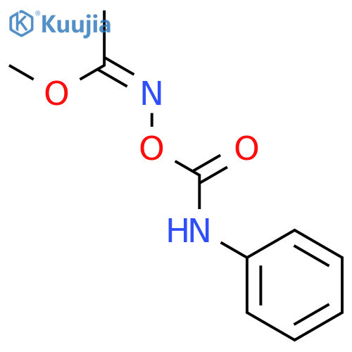 ETHANIMIDIC ACID, N-[[(PHENYLAMINO)CARBONYL]OXY]-, METHYL ESTER, (Z)- structure