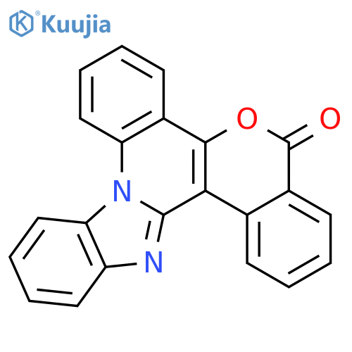 5H-BENZIMIDAZO[1,2-A][2]BENZOPYRANO[4,3-C]QUINOLIN-5-ONE structure