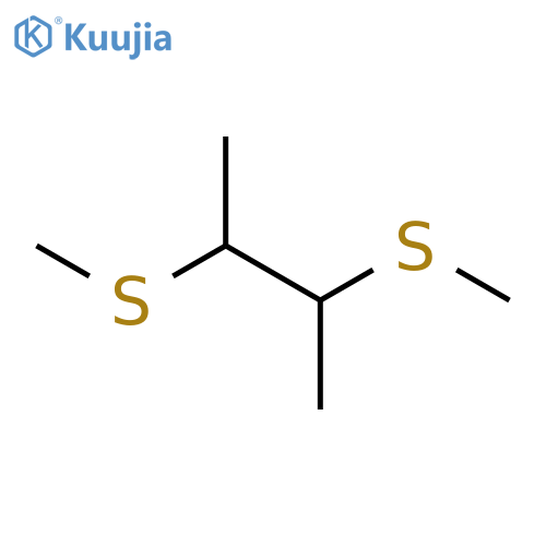 Butane, 2,3-bis(methylthio)- structure