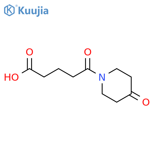 N-(4-PIPERIDONE)GLUTARAMIC ACID structure