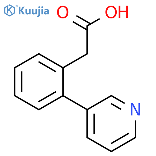 2-(3'-PYRIDYL)PHENYLACETIC ACID structure
