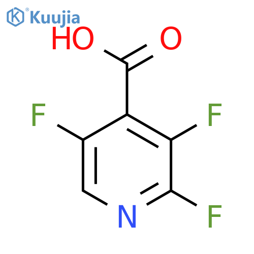 2,3,5-Trifluoropyridine-4-carboxylic acid structure