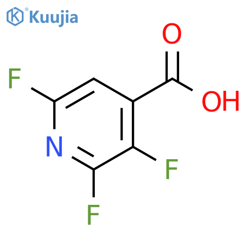 2,3,6-Trifluoroisonicotinic Acid structure