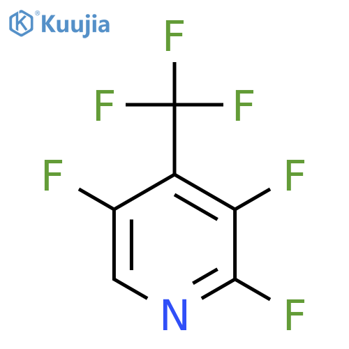 2,3,5-Trifluoro-4-(trifluoromethyl)pyridine structure