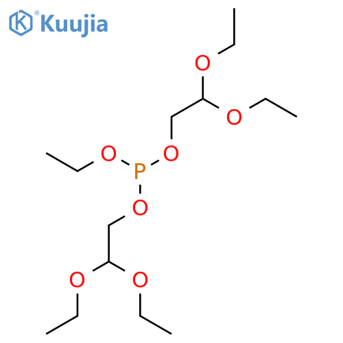 PHOSPHOROUS ACID, BIS(2,2-DIETHOXYETHYL) ETHYL ESTER structure