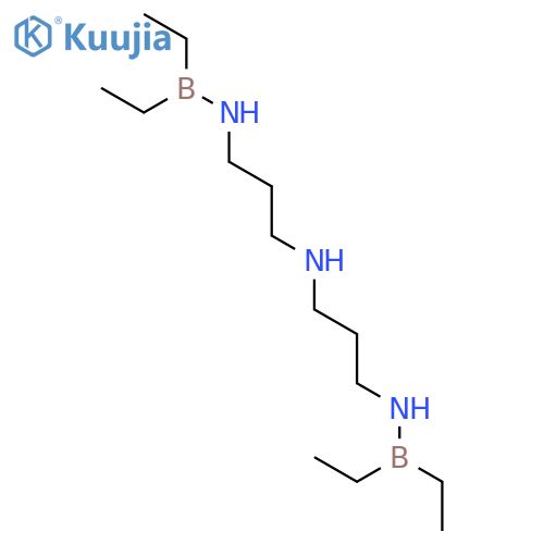 1,3-Propanediamine, N-(diethylboryl)-N'-[3-[(diethylboryl)amino]propyl]- structure