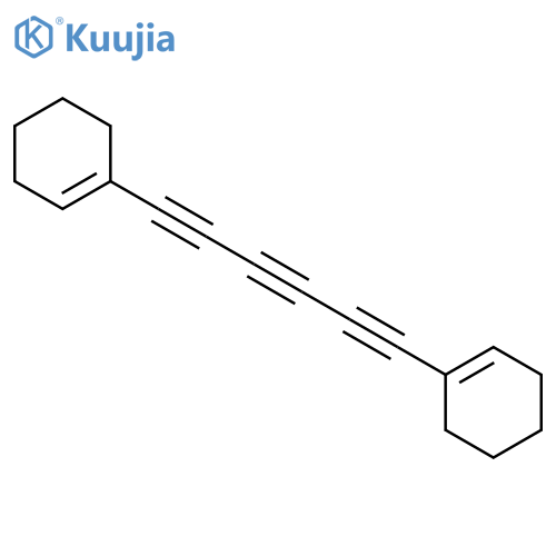 CYCLOHEXENE, 1,1'-(1,3,5-HEXATRIYNE-1,6-DIYL)BIS- structure