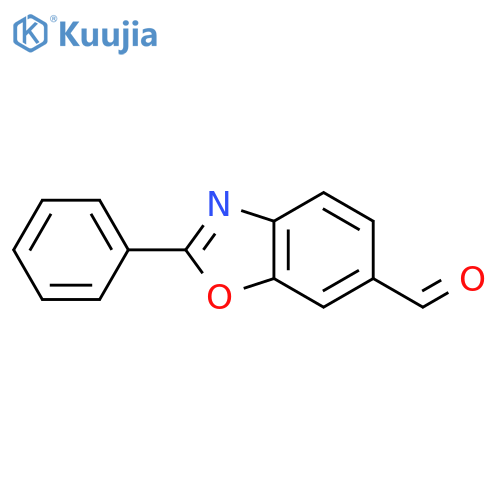 2-phenyl-1,3-benzoxazole-6-carbaldehyde structure