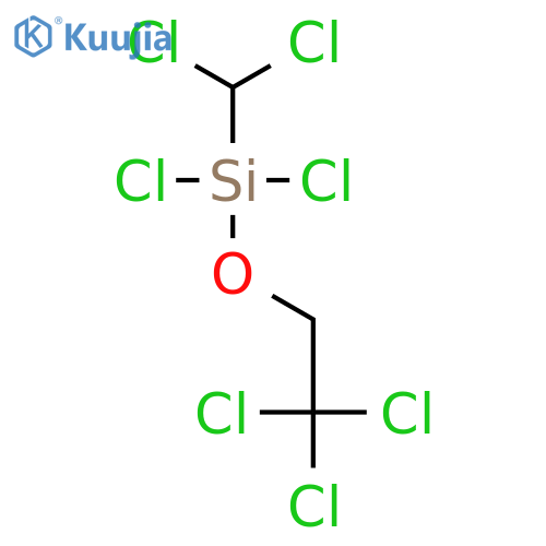 SILANE, DICHLORO(DICHLOROMETHYL)(2,2,2-TRICHLOROETHOXY)- structure