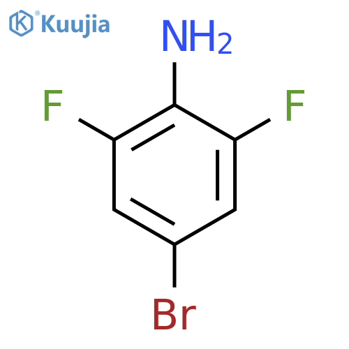 4-Bromo-2,6-difluoroaniline structure
