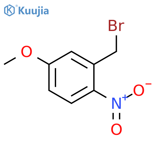 2-(BROMOMETHYL)-4-METHOXY-1-NITROBENZENE structure