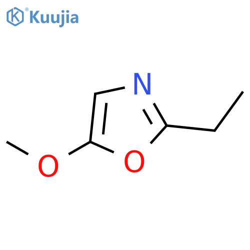 2-Ethyl-5-methoxy-1,3-oxazole structure