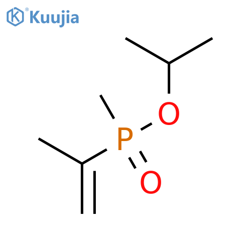 PHOSPHINIC ACID, METHYL(1-METHYLETHENYL)-, 1-METHYLETHYL ESTER structure