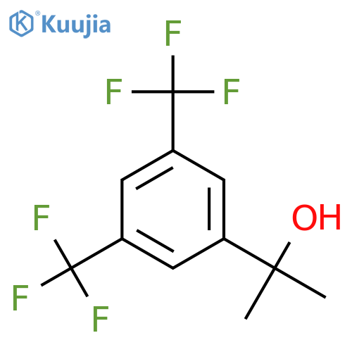 2-3,5-bis(trifluoromethyl)phenylpropan-2-ol structure