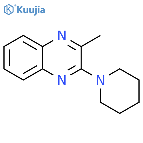 2-methyl-3-piperidin-1-ylquinoxaline structure