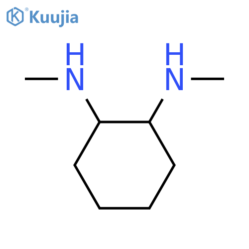trans-N1,N2-dimethylcyclohexane-1,2-diamine structure