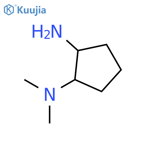 trans-N,N-dimethyl-1,2-cyclopentanediamine structure