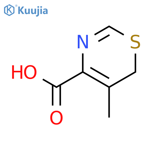 6H-1,3-THIAZINE-4-CARBOXYLIC ACID, 5-METHYL- structure