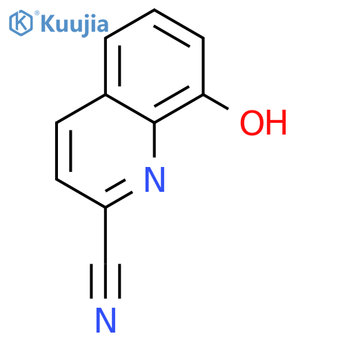 8-Hydroxyquinoline-2-carbonitrile structure