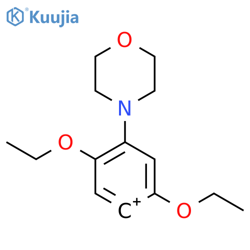 PHENYLIUM, 2,5-DIETHOXY-4-(4-MORPHOLINYL)- structure