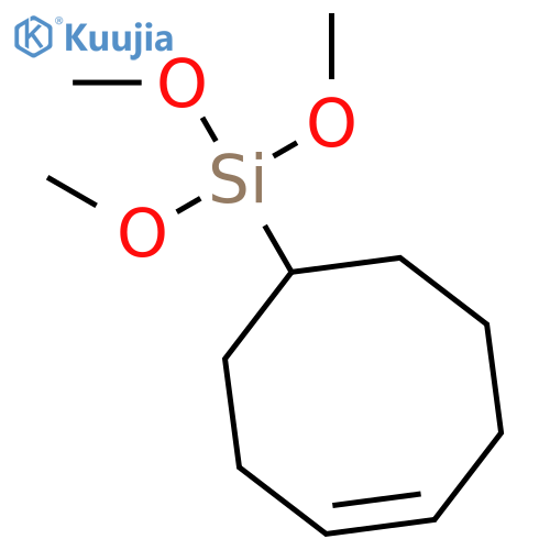 4-Cyclooctenyl Trimethoxysilane structure