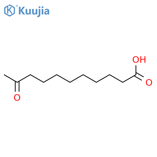 10-Oxoundecanoic acid structure