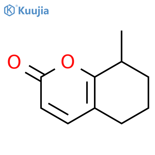 2H-1-Benzopyran-2-one, 5,6,7,8-tetrahydro-8-methyl- structure