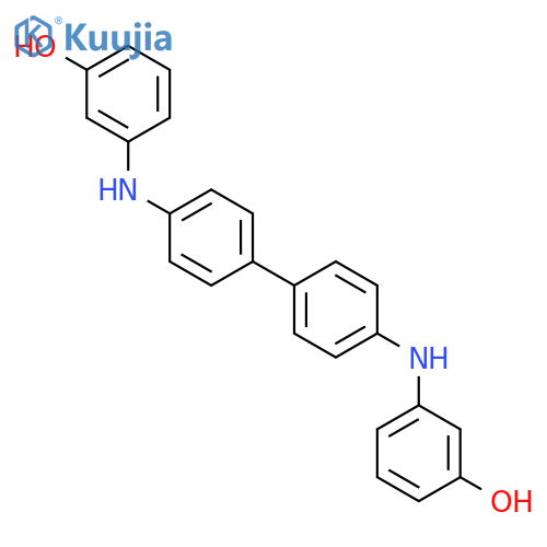 Phenol, 3,3'-([1,1'-biphenyl]-4,4'-diyldiimino)bis- structure