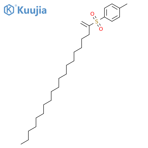 BENZENE, 1-METHYL-4-[(1-METHYLENENONADECYL)SULFONYL]- structure