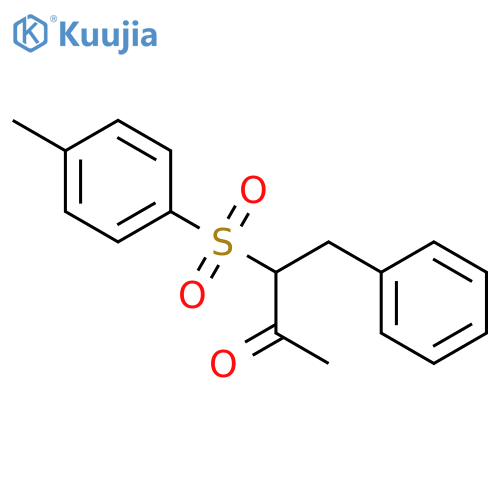 2-BUTANONE, 3-[(4-METHYLPHENYL)SULFONYL]-4-PHENYL- structure