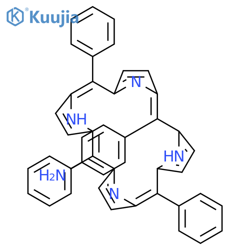5-(4-Aminophenyl)-10,15,20-triphenyl porphine structure