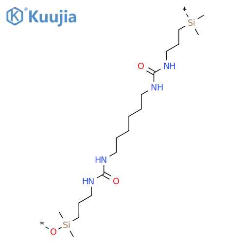 POLY[OXY(DIMETHYLSILYLENE)-1,3-PROPANEDIYLIMINOCARBONYLIMINO-1,6-HEXANEDIYLIMINOCARBONYLIMINO-1,3-PROPANEDIYL(DIMETHYLSILYLENE)] structure
