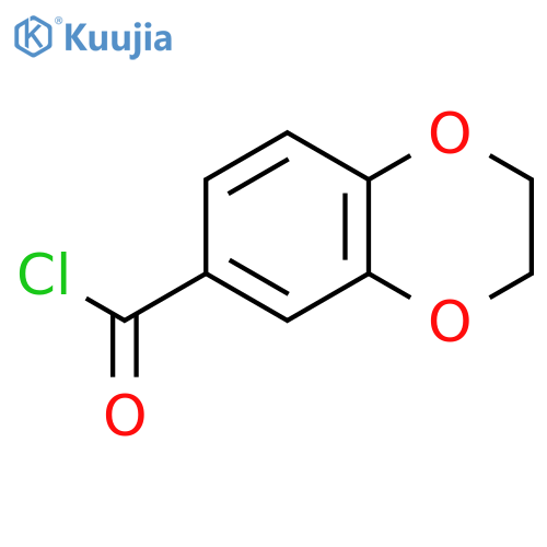 2,3-Dihydro-1,4-benzodioxine-6-carbonyl Chloride structure