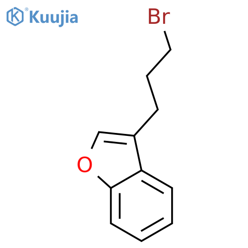 BENZOFURAN, 3-(3-BROMOPROPYL)- structure